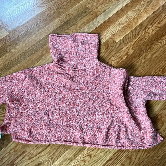 NWT Free People Bff Red Lotus sweater XS, Med, Lg - Picture 13 of 15